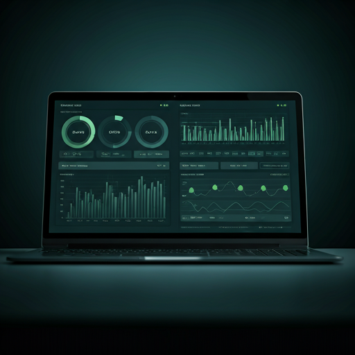 Control center with live financial metrics